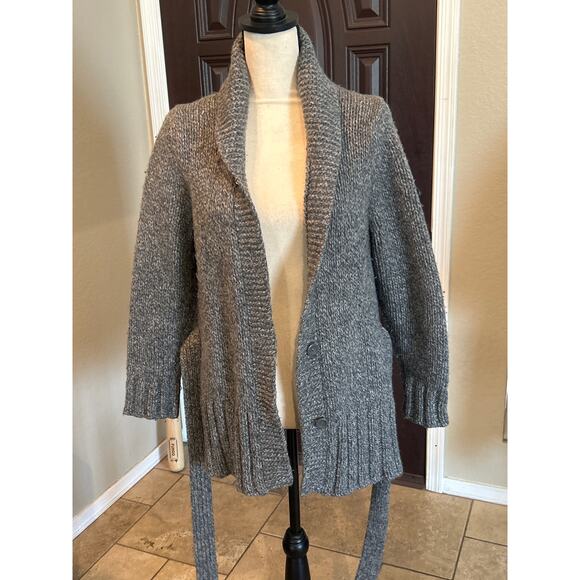 Vintage American Eagle Lambswool Collegiate Cardigan - Picture 3 of 5